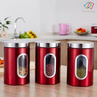 Set 1/3 Hộp Thiếc Đựng Trà/Cà Phê Đa Năng Tiện Dụng