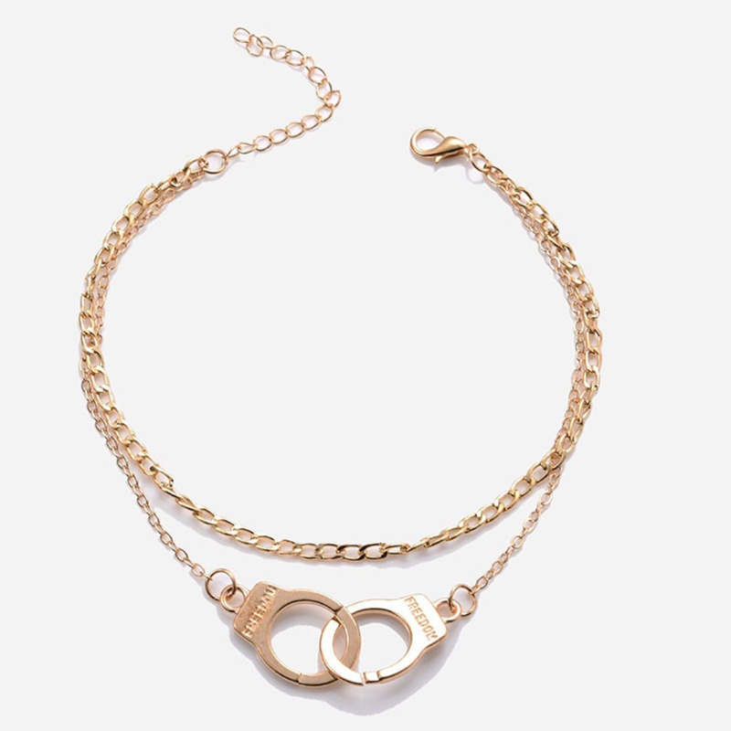 Vòng Đeo Tay / Lắc Chân Dạng Chuỗi Có Thể Điều Chỉnh Dành Cho Cặp Đôi