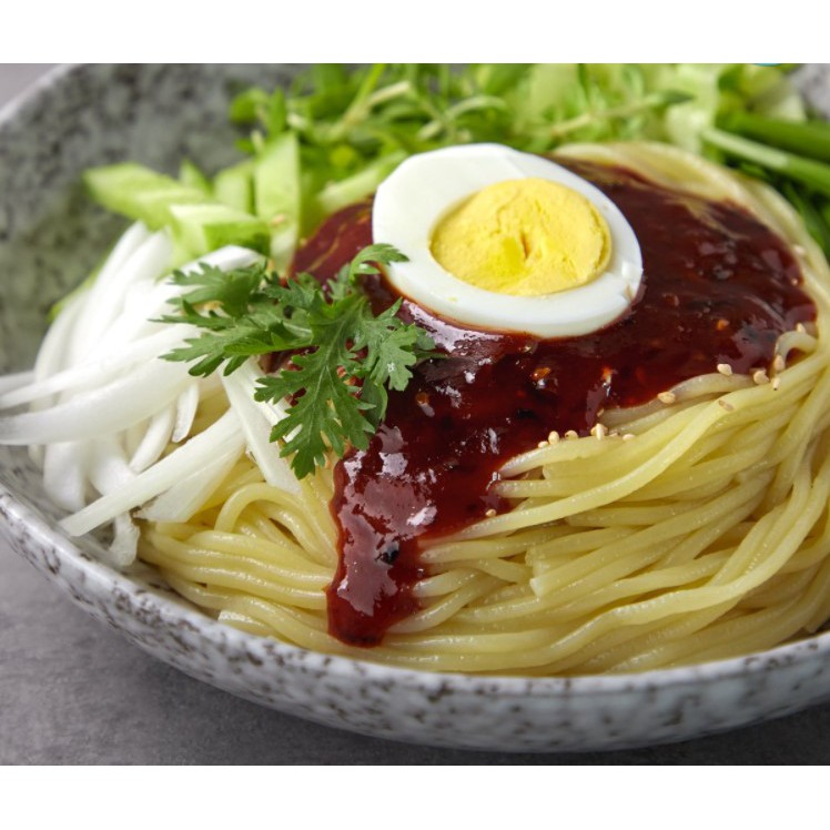 Mỳ trộn chua cay Pulmuone gói 460g 2 phần ăn