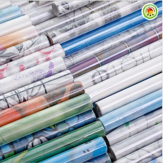 Decal dán kính mờ pvc 45cm rộng x 1m dài có sẵn keo hiện đại kk003