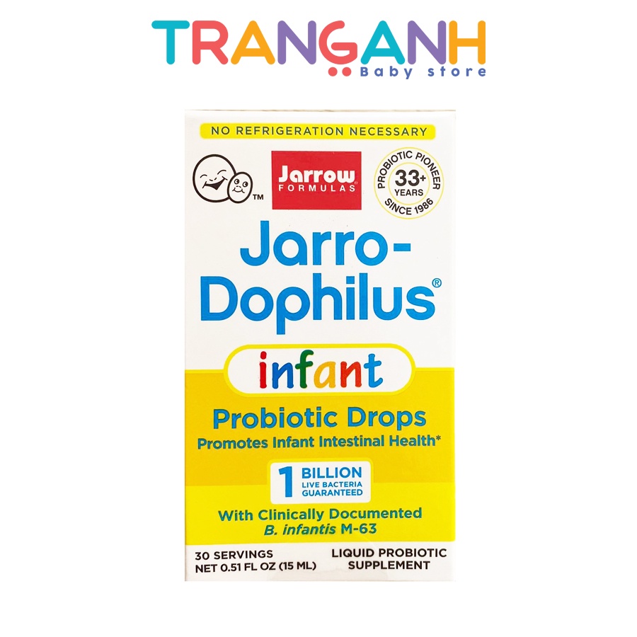 Men đẩy đờm Jarrow Jarro-Dophilus cho bé