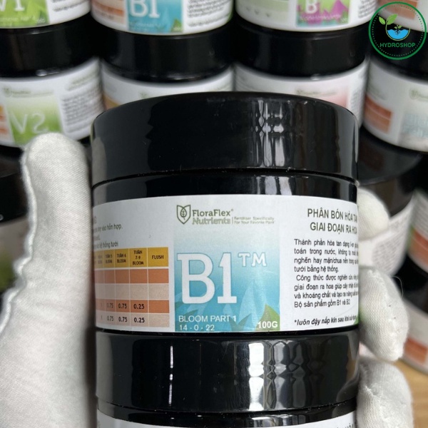 Phân bón FloraFlex Bloom B1™ dinh dưỡng thiết yếu cần thiết cho sự phát triển mạnh mẽ của cây