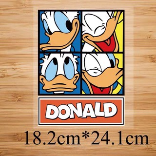 Sticker ủi dễ thương - combo bộ hình vịt donan nhiều cảm xúc 🦆🦆