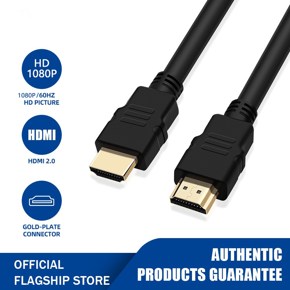 Cáp HDMI Tốc Độ Cao 0.5M/1M/1.5M/3M/5M HD 4K 1080P HDMI Cho Lcd Dvd HDtv Ps3 Mytv