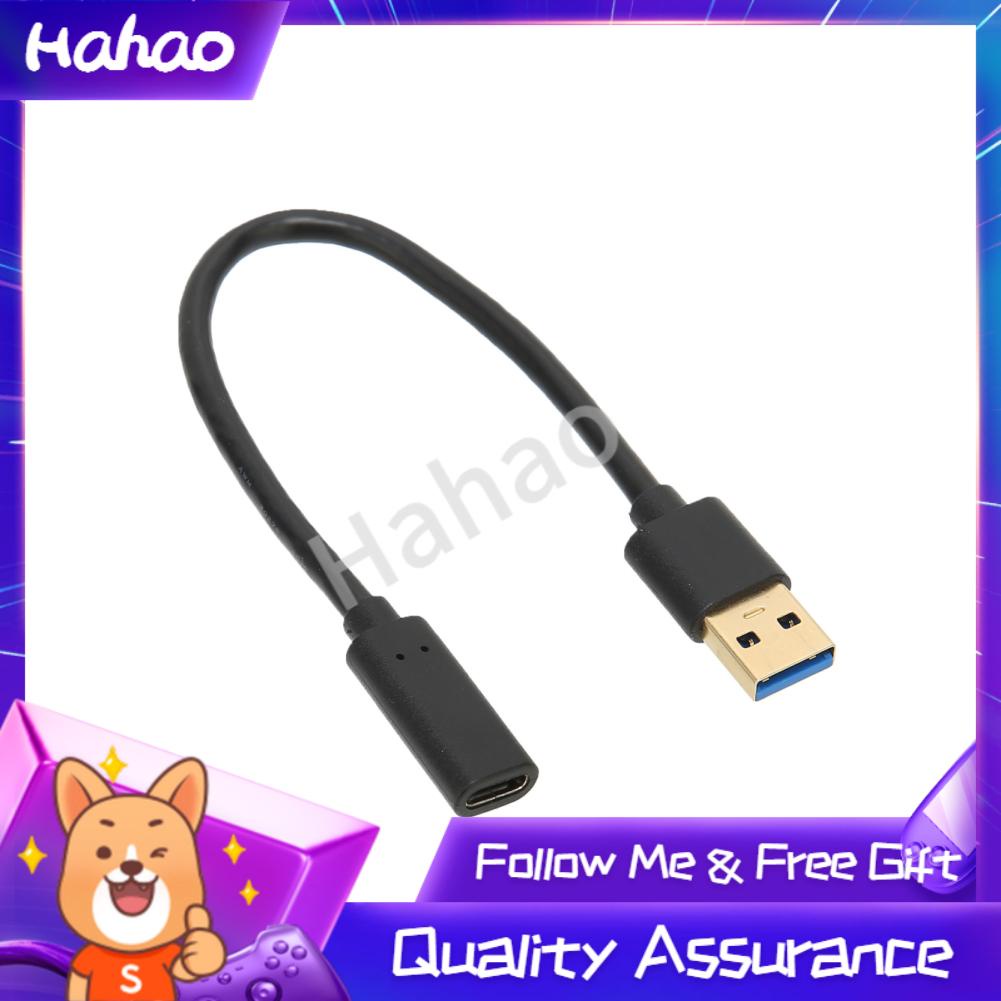Cáp sạc USB Type C mạ vàng dài 20cm cho laptop/PC