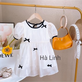 Váy tơ hè bé gái, đầm dự tiệc,du lịch,đi biển