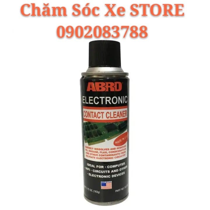Vệ sinh mạch điện Abro Electronic Contact Cleaner