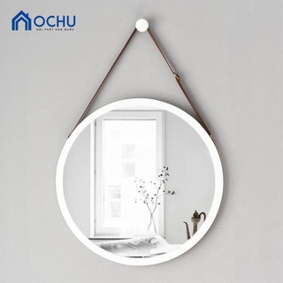 GƯƠNG TRÒN TREO TƯỜNG KHUNG GỖ HÀN QUỐC (SIZE 60) - MIRROR CIRCLE - T