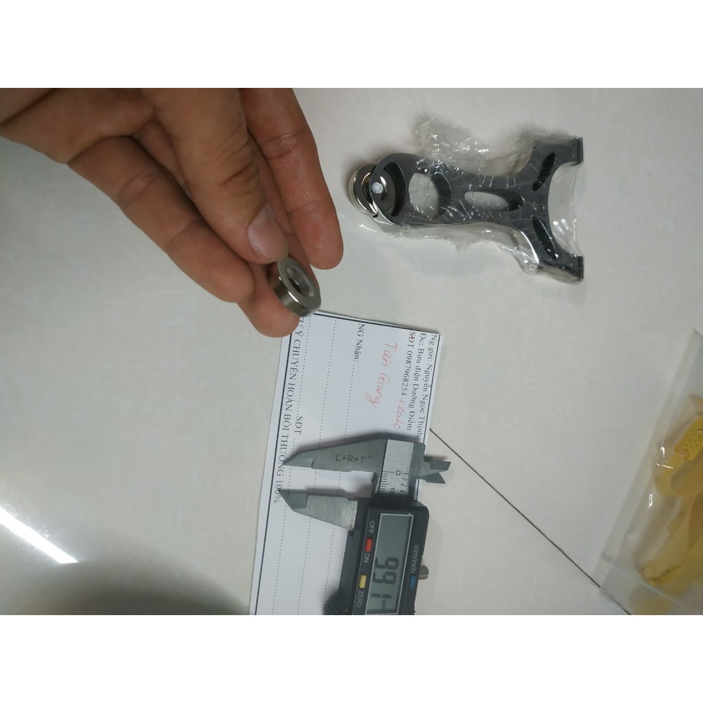 Nam châm gắn NÁ CAO SU 5mm*20mm SLINGSHOT