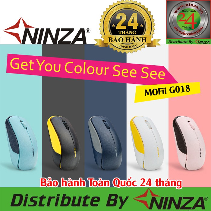 Chuột không dây Mofii G018 ♥️Freeship♥️ Giảm 30k khi nhập [MAYT30] - Chuột máy tính Mofii G018
