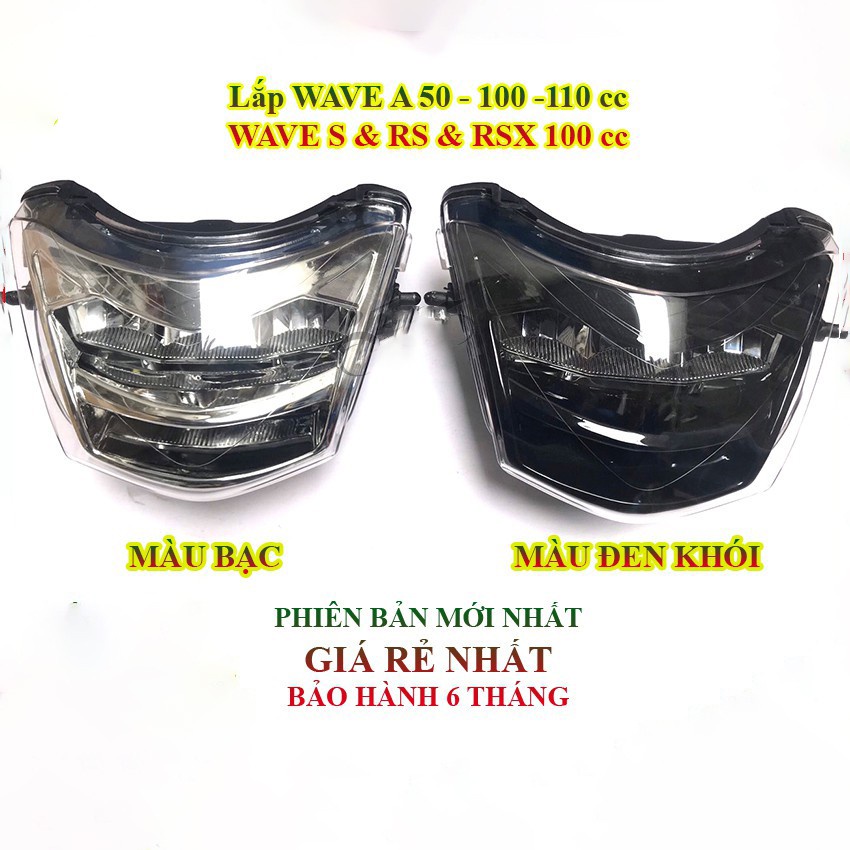 pha led 2 tầng wave kiểu zhipat đẹp và sáng lắp Wave a 50 100 110 Wave S 100 Wave RS 100 Wave RSX 100