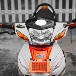 Ốp đầu đèn kính chắn gió dành cho Wave (mão wave) - STN