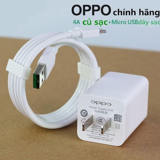 Bộ Sạc 4A - Oppo Zin Công Nghệ VOOC R15 4V Sạc Siêu Nhanh, Oppo Find 7A X9006,R7s,R7 Plus,R9,R9s,R9 Plus,F3 Plus, F9
