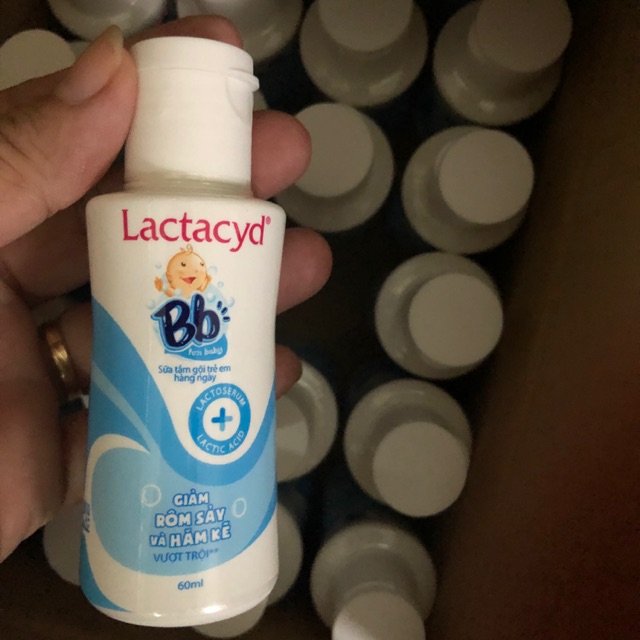 Lactacyd BB 60 ml Sữa tắm rôm sảy cho bé