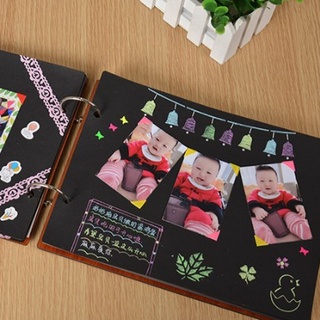 Album DIY tự dán ảnh (tặng miếng dán), album handmade