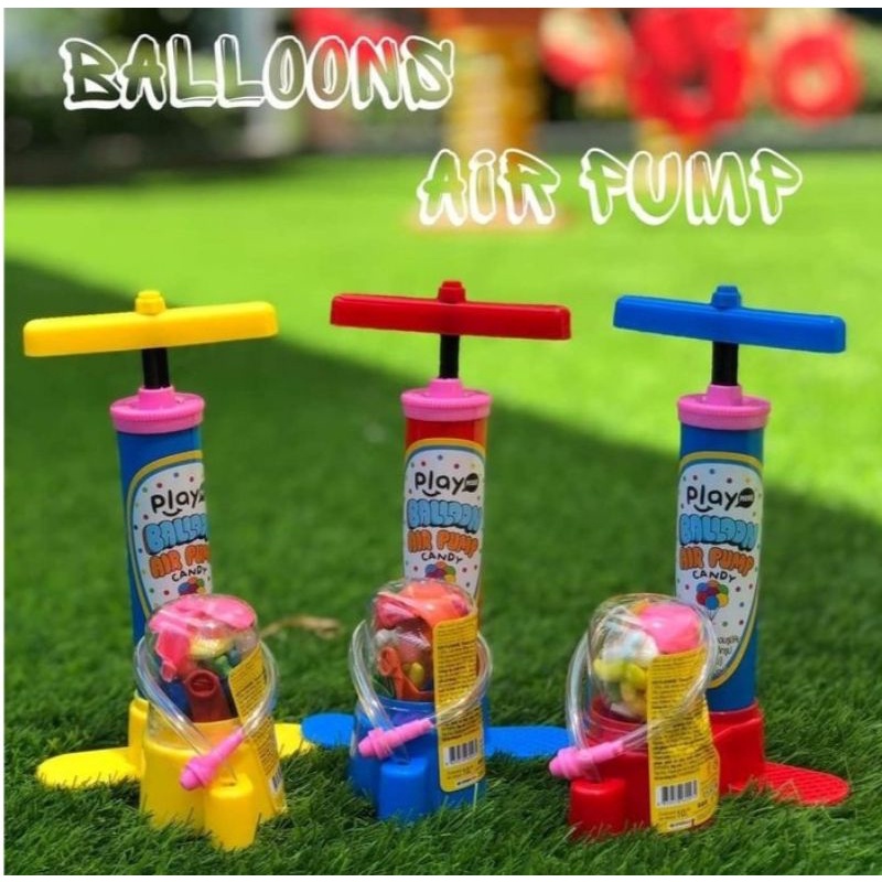 Set kẹo bơm bong bóng Playmore 10g