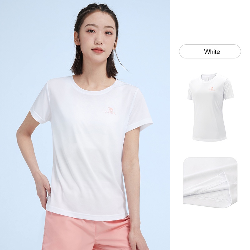 Áo thun CAMEL thể thao chất liệu nhanh khô cao cấp cho nữ