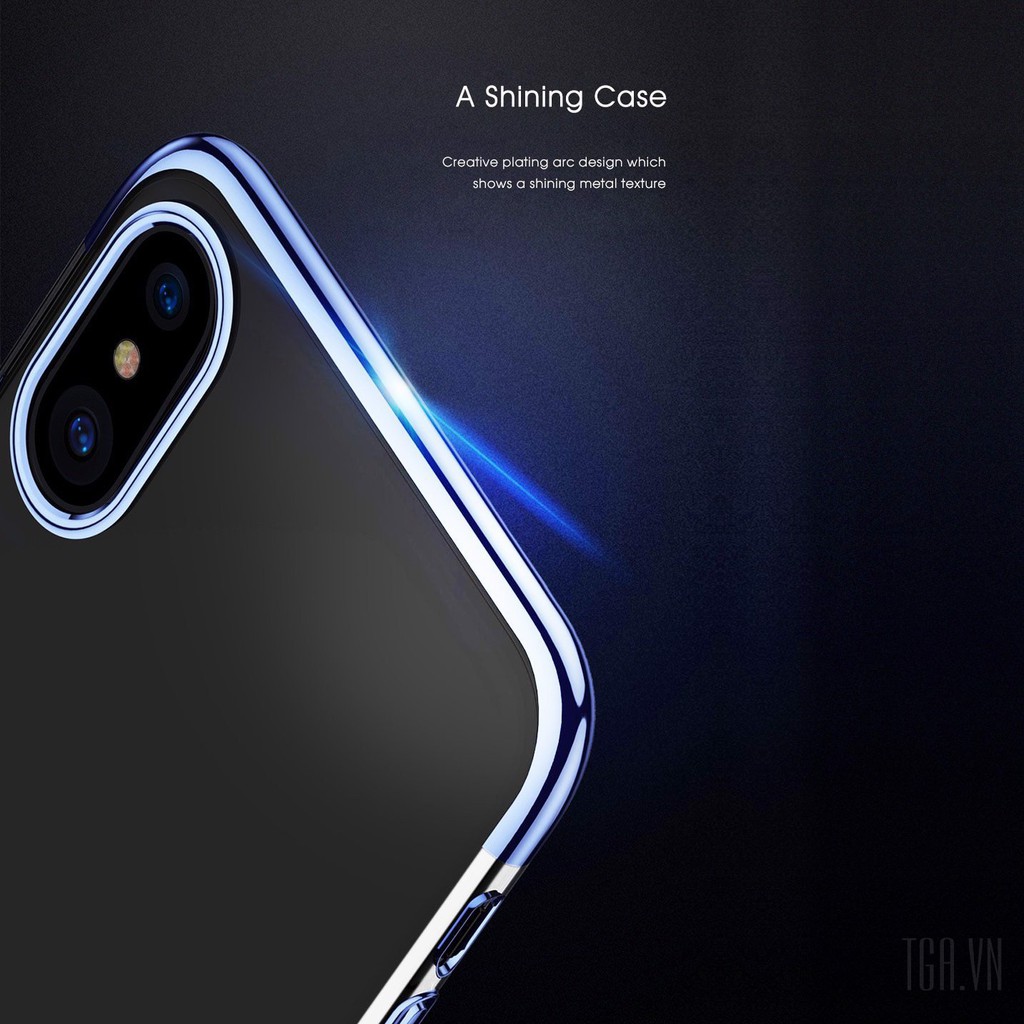 Ốp lưng iPhone X Baseus Glitter