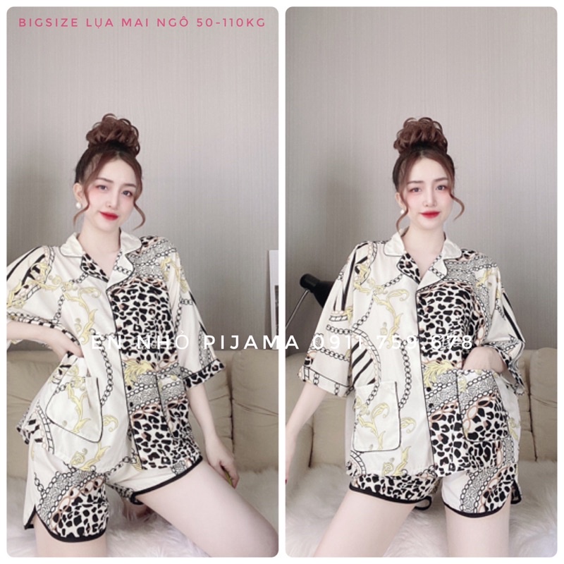 Size Lớn Cánh rơi lụa 50-100kg đùi ÉnNhỏ Pijama | BigBuy360 - bigbuy360.vn