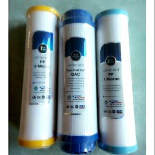 combo 3 lõi lọc nước số 1, 2, 3 TÂN Á ĐẠI THÀNH