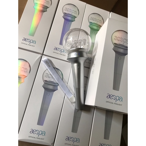 Đèn cổ vũ Lightstick aespa - OFFICIAL FANLIGHT 💜