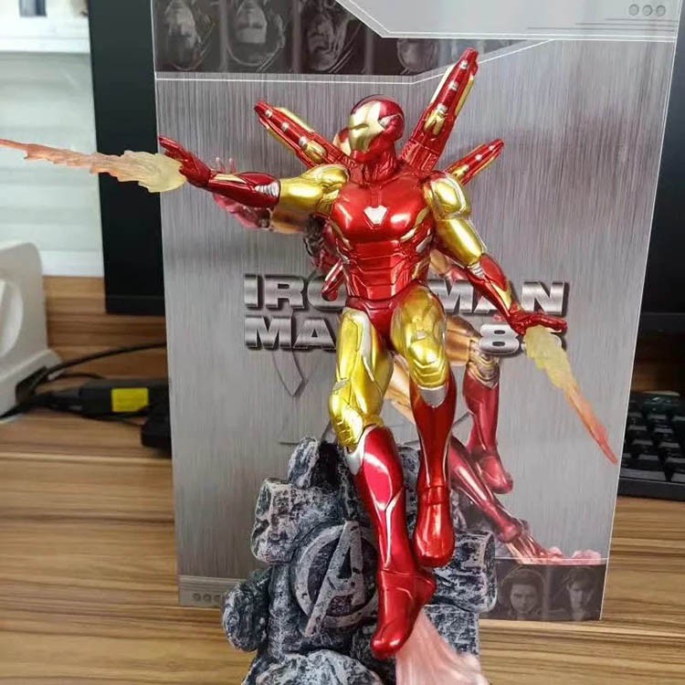 Mô hình tượng Iron man MK85, Rescue vợ tony stark endgame tỉ lệ 1/10