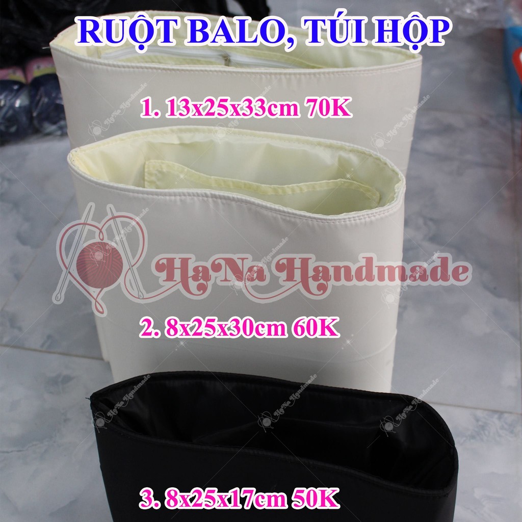 Ruột Balo, Túi Hộp