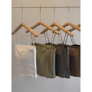 Áo bra croptop chất thun co dãn mặc thoải mái