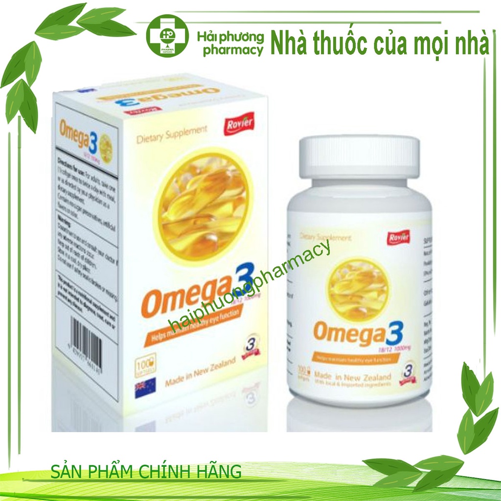 Viên uống OMEGA3 18/12 1000mg