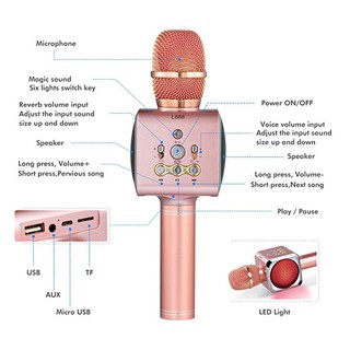 [ Sỉ ] Micro Karaoke, Micro Bluetooth Không Dây L888
