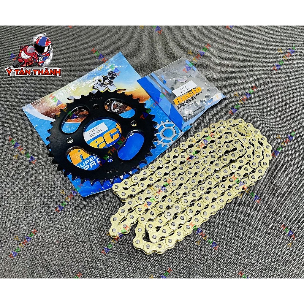 nhông sên đĩa recto xe su viva Fi MS 205