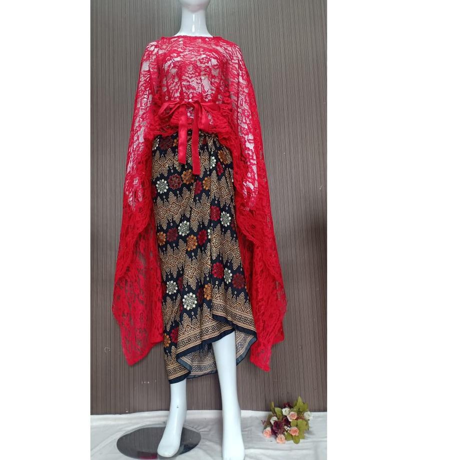Hàng Có Sẵn Bộ Áo Choàng Dài B0VOQ LILIT KEBAYA BRUKAT Đầm BATIK Dài Dự Tiệc KEBAYA 40 Te | BigBuy360 - bigbuy360.vn
