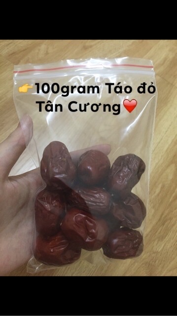 1 LẠNG TÁO ĐỎ SẤY KHÔ TÂN CƯƠNG HÀNG CAO CẤP