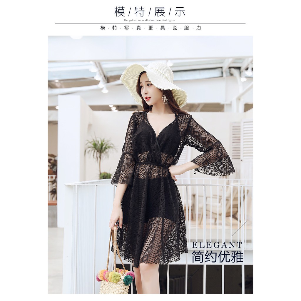 (Có video )Set Bikini Đồ Bơi Nữ 3 chi Tiết  Phong Cách Hàn Quốc 2020 | BigBuy360 - bigbuy360.vn