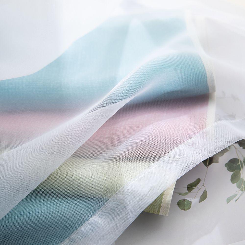 Rèm Cửa Sổ 1 Lớp Họa Tiết Ngôi Sao Trang Trí Phòng Ngủ