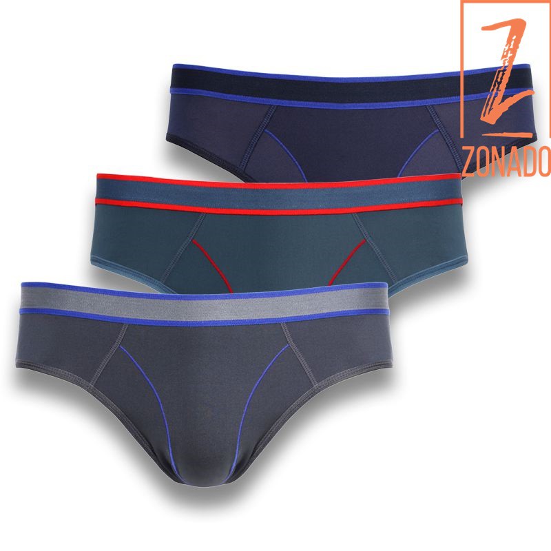 Combo 5 quần lót tam giác nam chất thun lạnh cao cấp zonado ZTGY nhiều màu