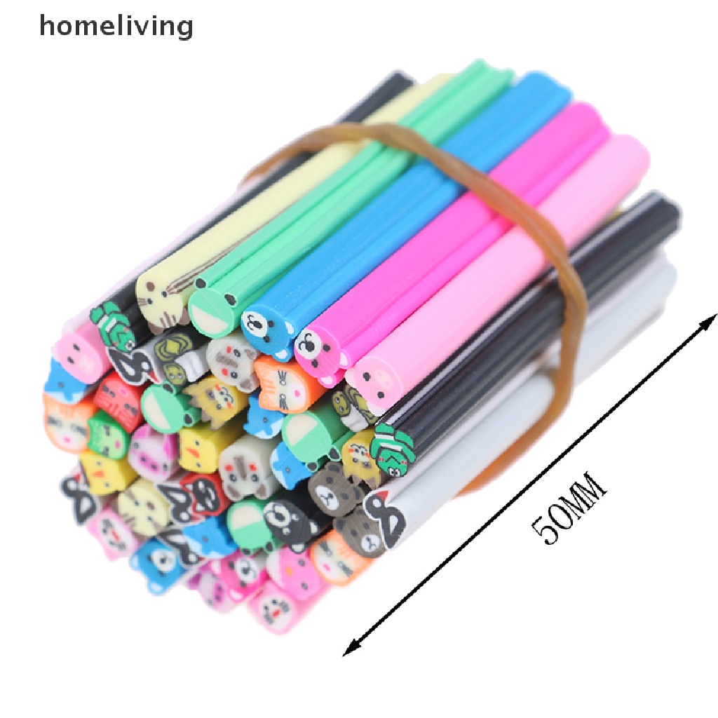 Set 10 Móng Tay Giả Hình Trái Cây Đất Sét Độc Đáo