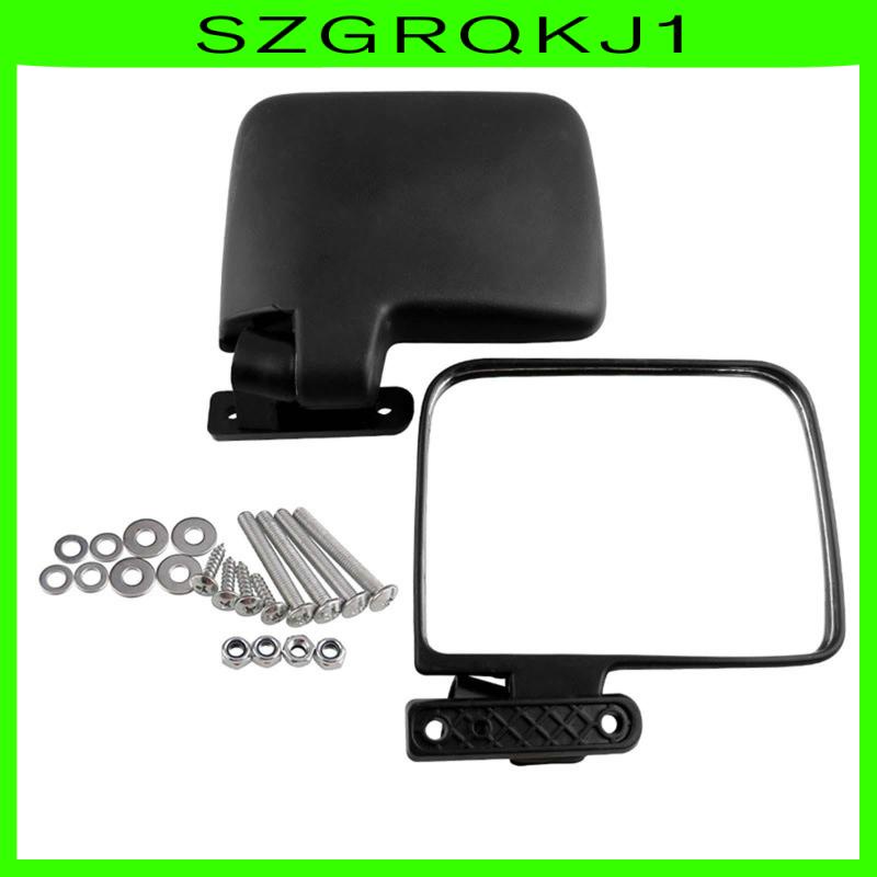 Set 2 Gương Chiếu Hậu Gấp Gọn Cho Xe Golf Cart szgrqkj1