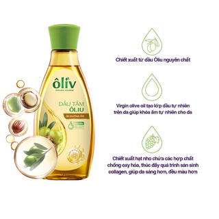 Dầu tắm ôliv virgin olive oil 250ml