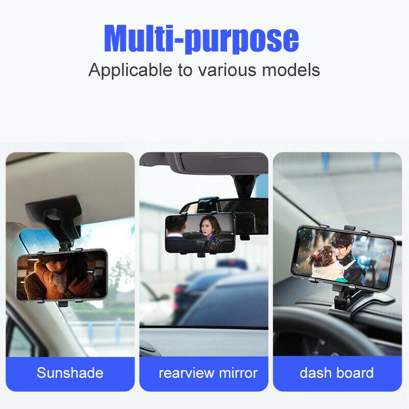 [Mới] Giá Đỡ Điện Thoại Di Động Xoay 360 Độ Thông Dụng Có Kẹp Có Thể Điều Chỉnh Phù Hợp Với Tất Cả Các Loại Điện Thoại Di Động