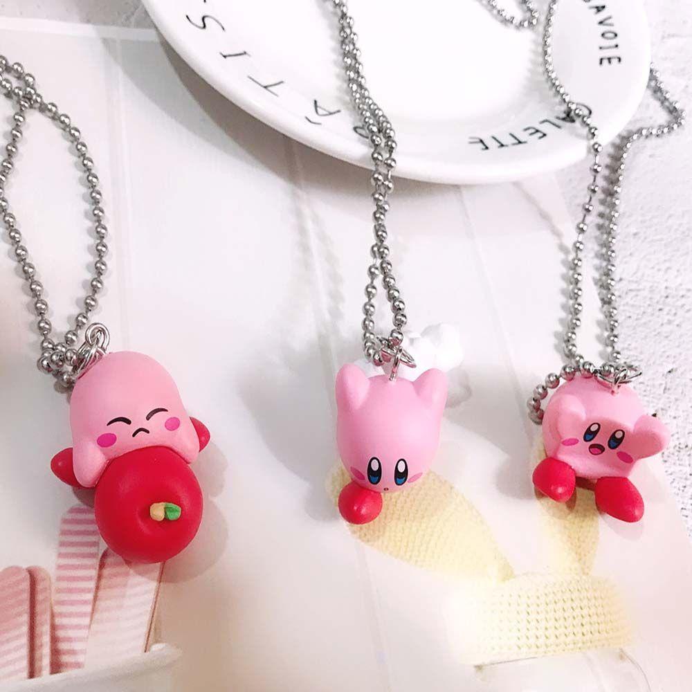 FORBETTER Móc Khóa Hình Búp Bê Kirby Dễ Thương