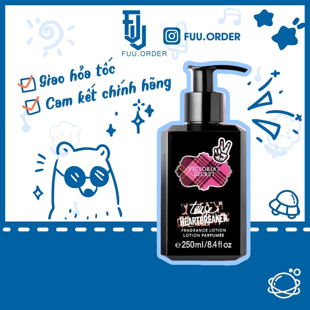Sữa dưỡng thể Victoria’s Secret Tease Heartbreaker Fragrance Lotion 250ml