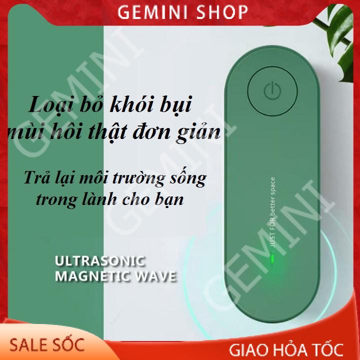 [Mã ELHA22 giảm 5% đơn 300K] Máy khử mùi thuốc lá lọc không khí mini khử mùi nhà vệ sinh nấu bếp TS056 GEMINI SHOP