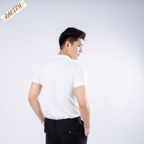 Áo Thun Nam Đẹp Cao Cấp Tay Ngắn Có Cổ Phong Cách Hàn Quốc RACITY AT100 | BigBuy360 - bigbuy360.vn