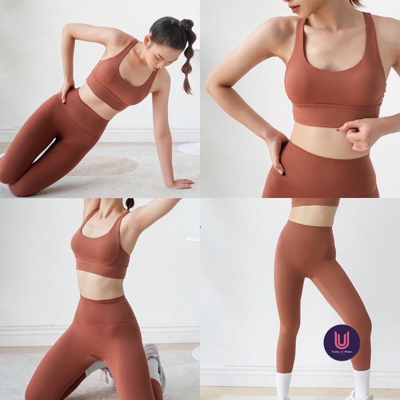 [Nhập mã AJADS33 giảm 20K] Áo Thể Thao Tập Gym Yoga Essential Bra (Áo không gọng, có mút, co giãn 4 chiều, thoáng khí