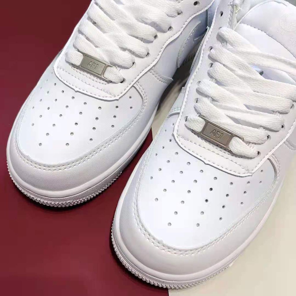 Giày 𝗔𝗳𝟭 Màu Trắng, Giày Thể Thao Sneaker Af1 Nam Nữ Bản Đẹp Đầy Đủ Bill Box