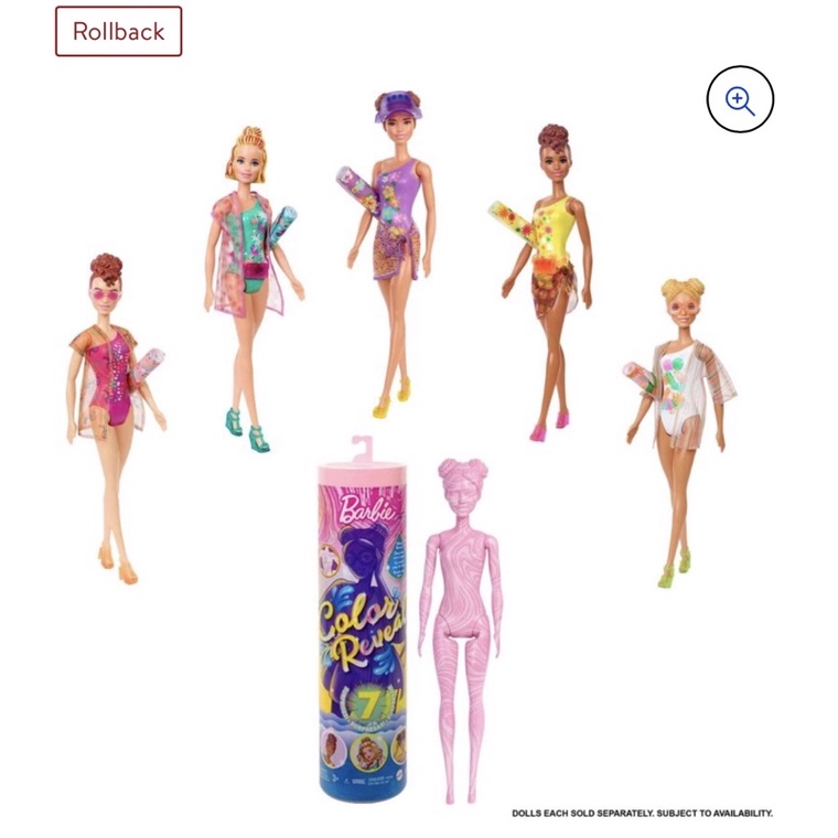 Đồ Chơi Búp Bê Đổi Màu Barbie 30cm Usa