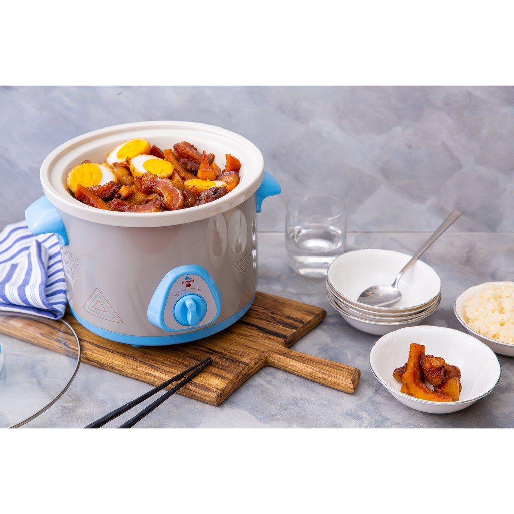 NỒI NẤU CHẬM CƠ 2,5L BONBEBE BB-17 - Hàng chính hãng