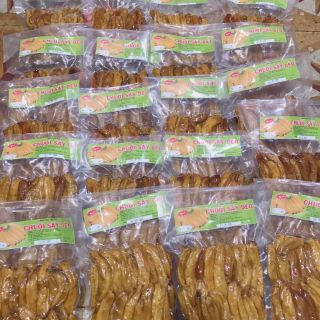 Chuối sấy dẻo hút chân không