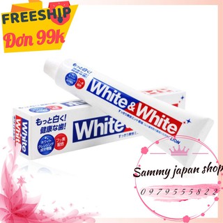 [Chuẩn Auth ✅] KEM ĐÁNH RĂNG WHITE & WHITE LION - Hàng Nội Địa Nhật Bản Chính Hãng Đủ Bill.